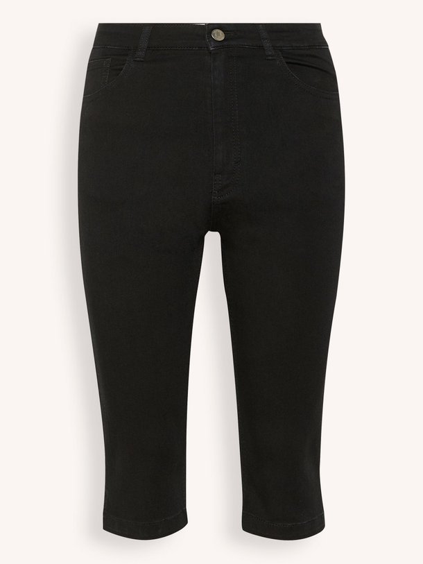 Ontdek de Rivy katoenmix stretch capri jeans van Gestuz in de kleur zwart bij Orangebag. Op werkdagen voor 21:45 besteld, morgen in huis.