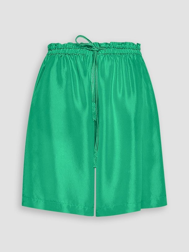 Ontdek de Zijden short van forte_forte in de kleur groen bij Orangebag. Op werkdagen voor 21:45 besteld, morgen in huis.