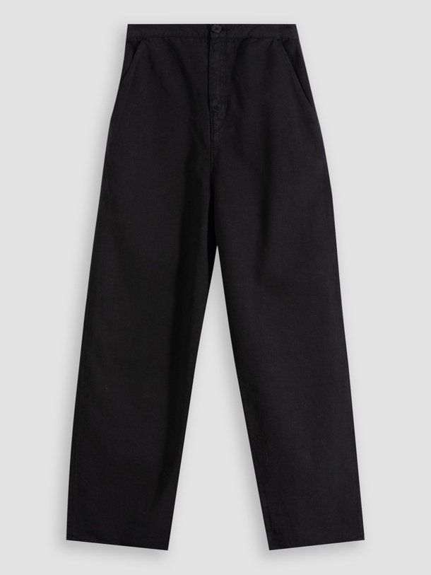 Ontdek de Pasop katoen/linnenmix broek van Bellerose in de kleur zwart bij Orangebag. Op werkdagen voor 21:45 besteld, morgen in huis.