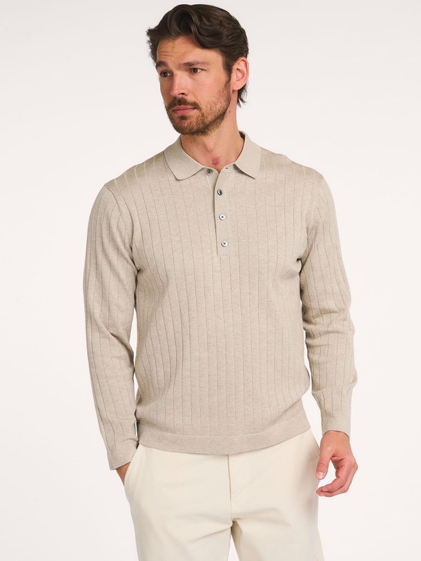 Ontdek de Katoenen polo trui van Profuomo in de kleur Beige bij Orangebag. Op werkdagen voor 21:45 besteld, morgen in huis.