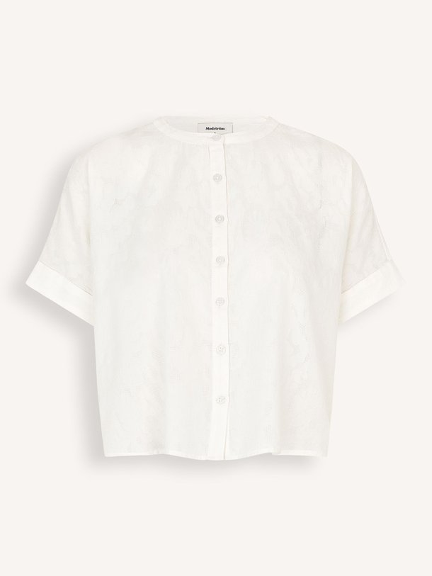 Ontdek de Villemin katoenen blouse van Modstrom in de kleur Wit bij Orangebag. Op werkdagen voor 21:45 besteld, morgen in huis.