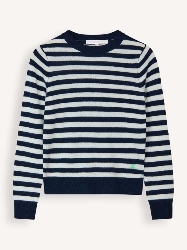 Ontdek de Marge cashmere gestreepte trui van Absolut Cashmere in de kleur Donkerblauw bij Orangebag. Op werkdagen voor 21:45 besteld, morgen in huis.