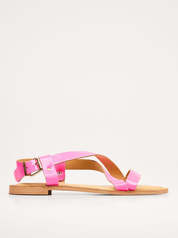 Ontdek de Laura laklederen neon sandalen van Ivylee Copenhagen in de kleur roze bij Orangebag. Op werkdagen voor 21:45 besteld, morgen in huis.