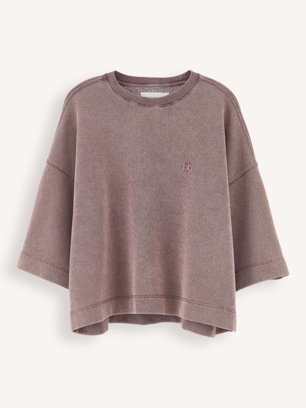 Ontdek de Farlol katoenen sweater van Bellerose in de kleur Aubergine bij Orangebag. Op werkdagen voor 21:45 besteld, morgen in huis.