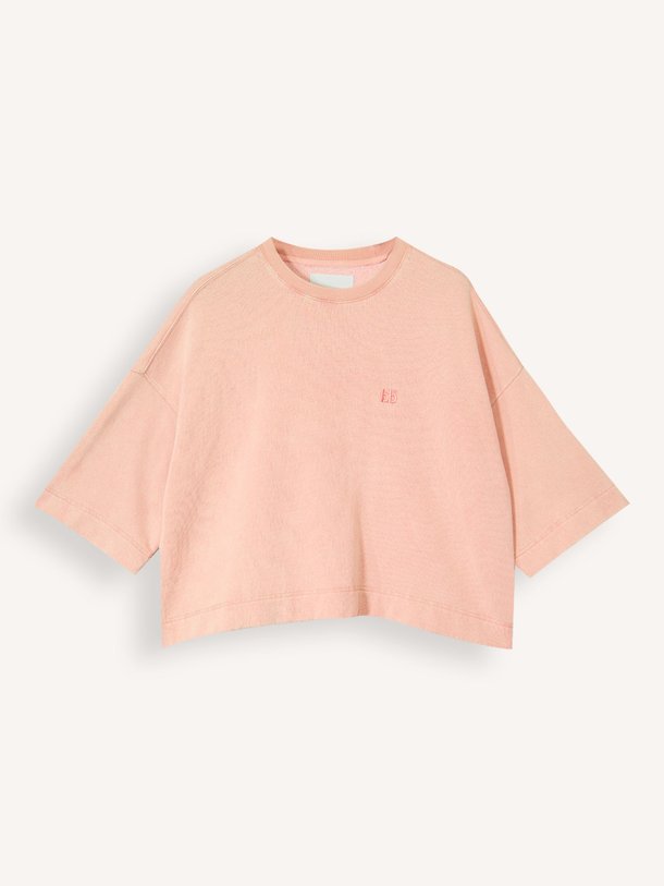 Ontdek de Farlol katoenen sweater van Bellerose in de kleur Perzik bij Orangebag. Op werkdagen voor 21:45 besteld, morgen in huis.