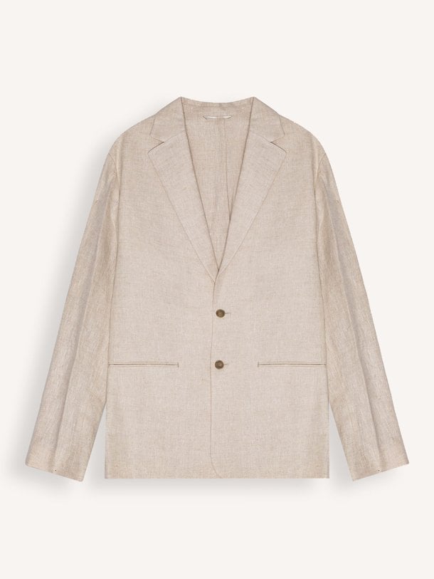 Ontdek de Timo linnen blazer van NN.07 in de kleur zand bij Orangebag. Op werkdagen voor 21:45 besteld, morgen in huis.