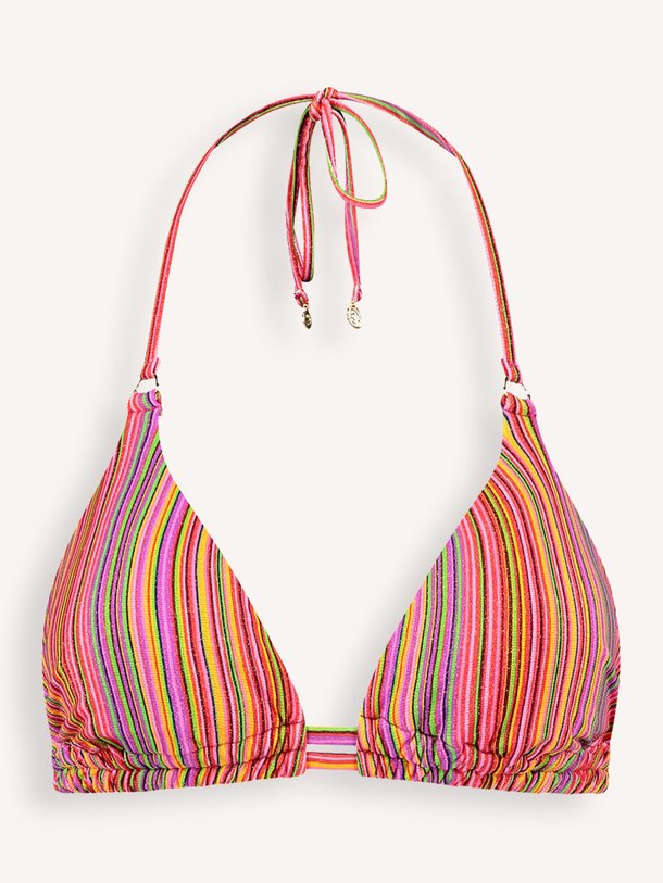 Ontdek de Color Juice padded bikinitop van Cyell in de kleur roze bij Orangebag. Op werkdagen voor 21:45 besteld, morgen in huis.