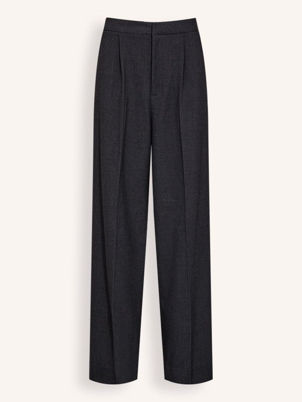 Ontdek de Tailor viscosemix wide leg pantalon van Copenhagen Muse in de kleur donkergrijs bij Orangebag. Op werkdagen voor 21:45 besteld, morgen in huis.