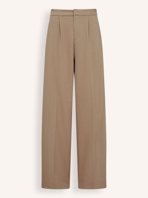 Ontdek de Tailor viscosemix wide leg pantalon van Copenhagen Muse in de kleur lichtbruin bij Orangebag. Op werkdagen voor 21:45 besteld, morgen in huis.