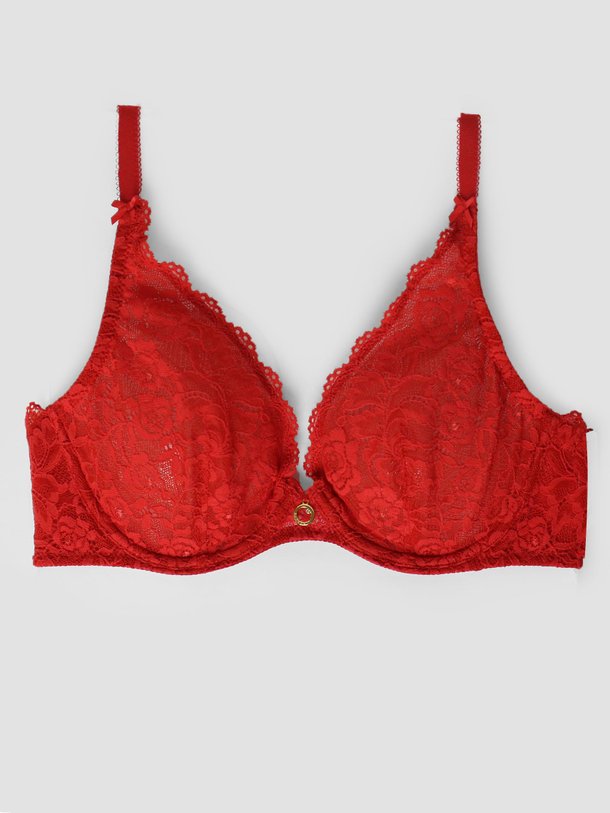 Ontdek de Rosessence kanten beha van Aubade in de kleur rood bij Orangebag. Op werkdagen voor 21:45 besteld, morgen in huis.