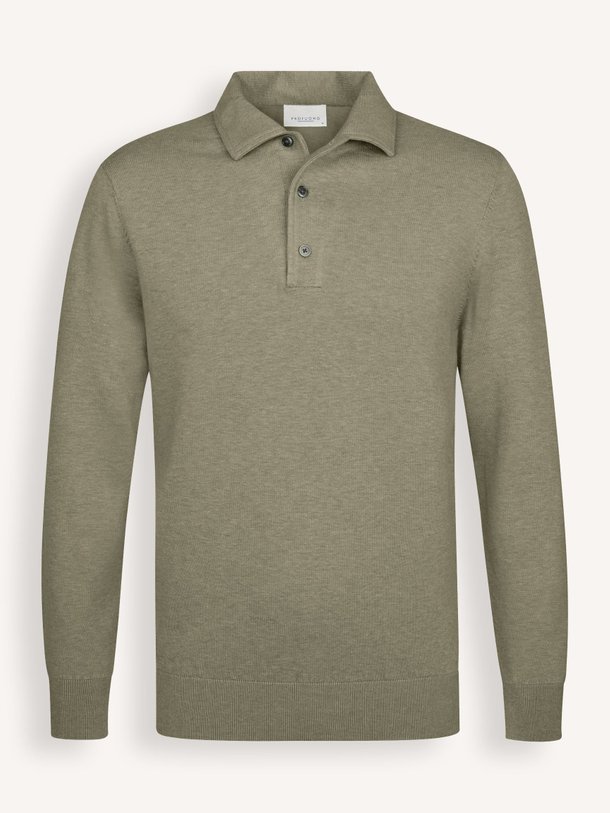Ontdek de Lyocellmix polo trui van Profuomo in de kleur Groen bij Orangebag. Op werkdagen voor 21:45 besteld, morgen in huis.