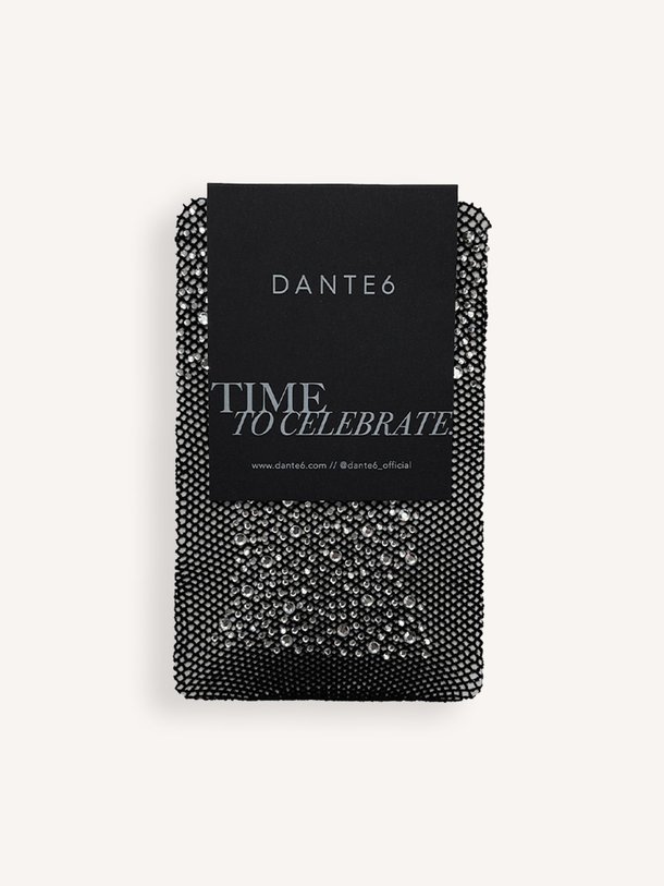 Ontdek de Net-sokken met strass van Dante 6 in de kleur Zwart bij Orangebag. Op werkdagen voor 21:45 besteld, morgen in huis.