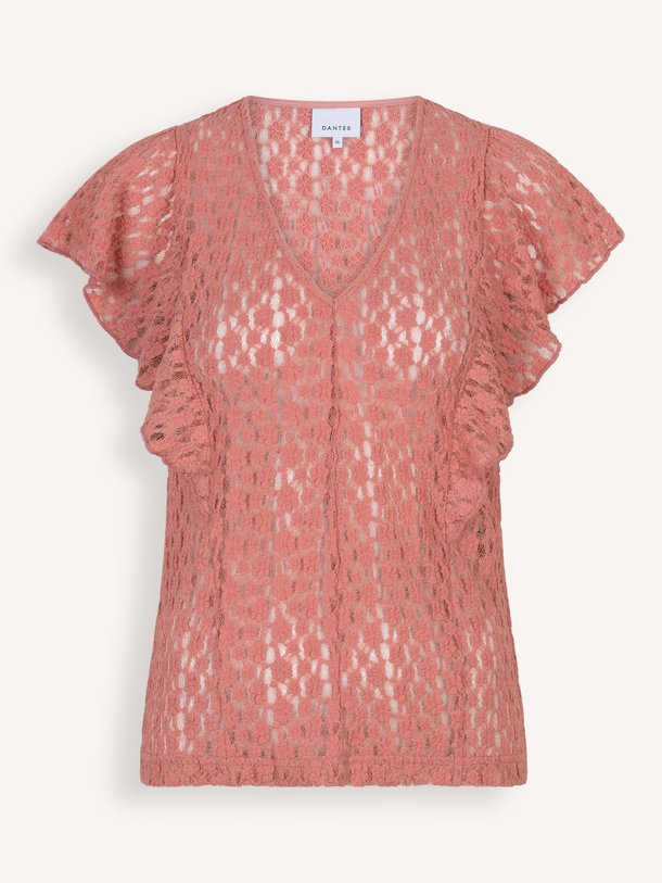 Ontdek de Viev katoenmix kanten top van Dante 6 in de kleur Koraal bij Orangebag. Op werkdagen voor 21:45 besteld, morgen in huis.