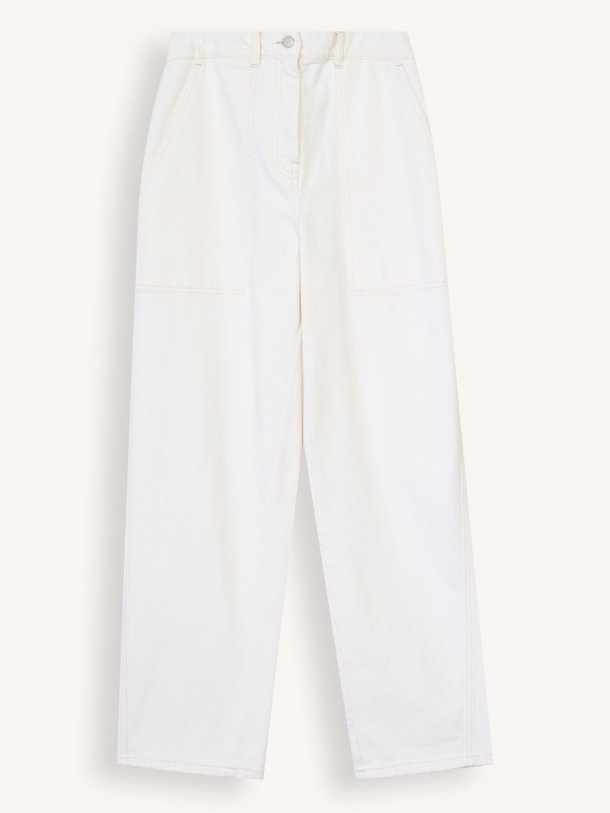Ontdek de Mo high waist tapered fit jeans van Knit-ted in de kleur Off-white bij Orangebag. Op werkdagen voor 21:45 besteld, morgen in huis.