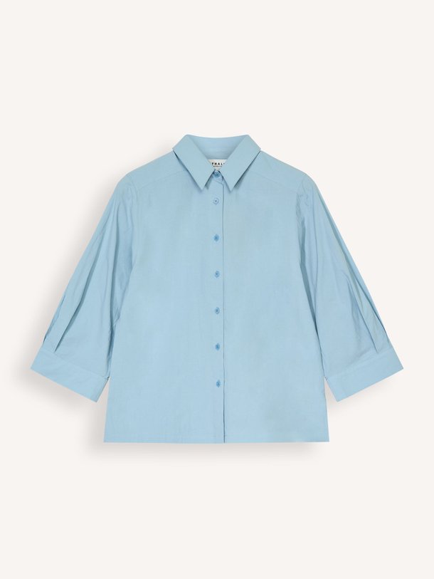 Ontdek de Farell katoenen blouse van Nathalie Vleeschouwer in de kleur blauw bij Orangebag. Op werkdagen voor 21:45 besteld, morgen in huis.