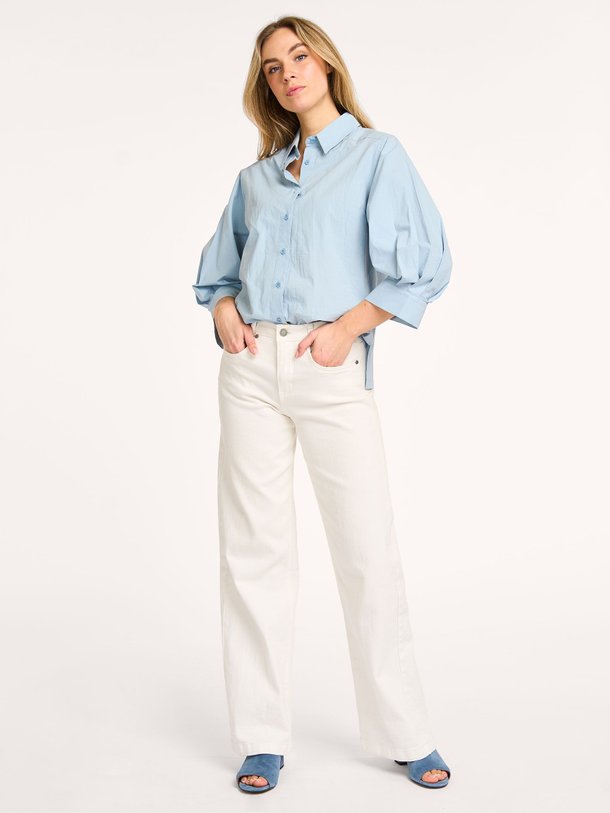 Ontdek de Farell katoenen blouse van Nathalie Vleeschouwer in de kleur blauw bij Orangebag. Op werkdagen voor 21:45 besteld, morgen in huis.