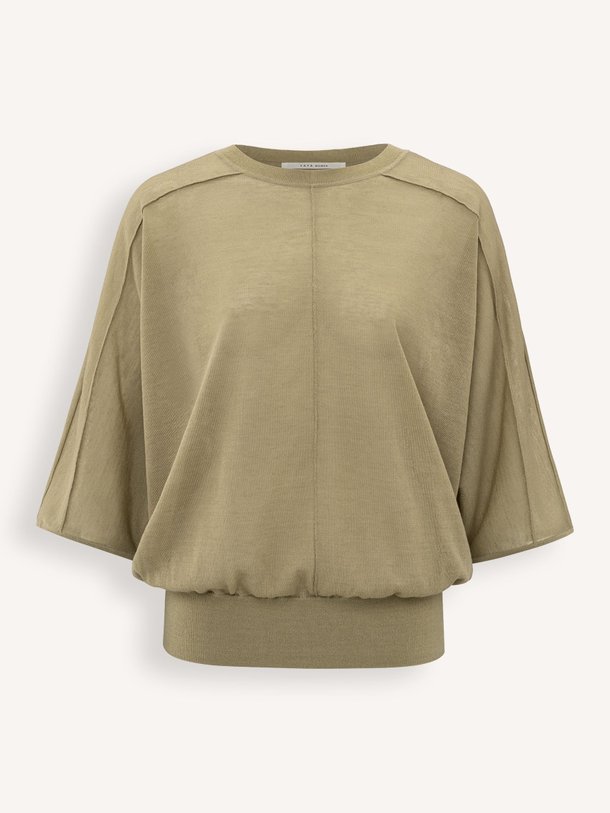Ontdek de Viscosemix top van Yaya in de kleur kaki bij Orangebag. Op werkdagen voor 21:45 besteld, morgen in huis.