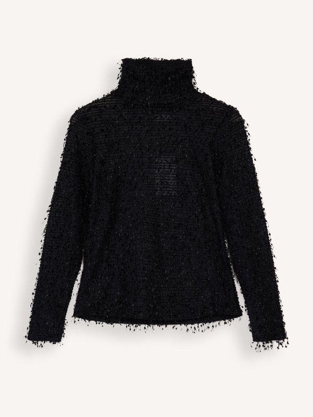 Ontdek de Sino geweven top met franjes van My Essential Wardrobe in de kleur zwart bij Orangebag. Op werkdagen voor 21:45 besteld, morgen in huis.