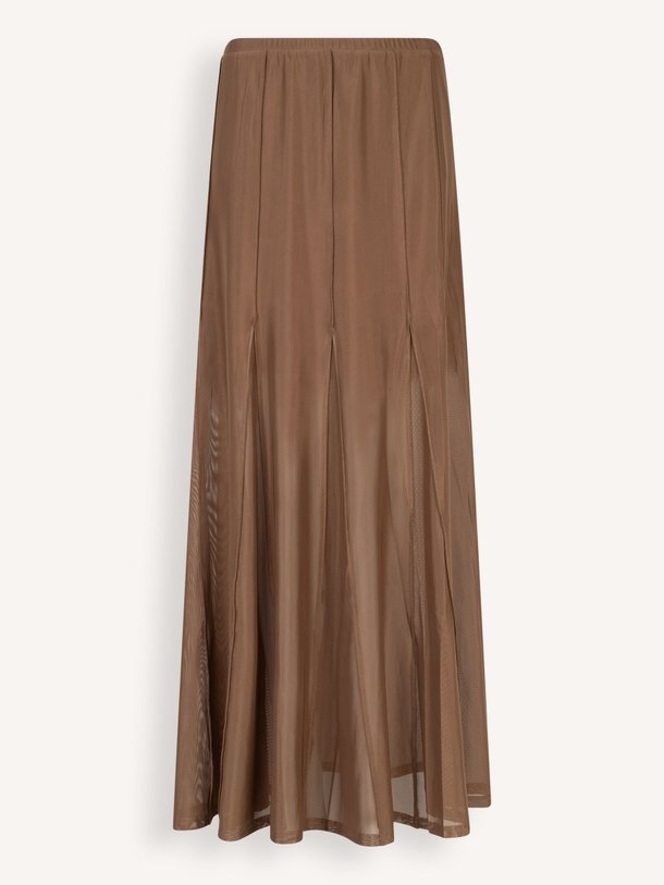 Ontdek de Solis geweven mesh maxi rok van Dante 6 in de kleur Bruin bij Orangebag. Op werkdagen voor 21:45 besteld, morgen in huis.
