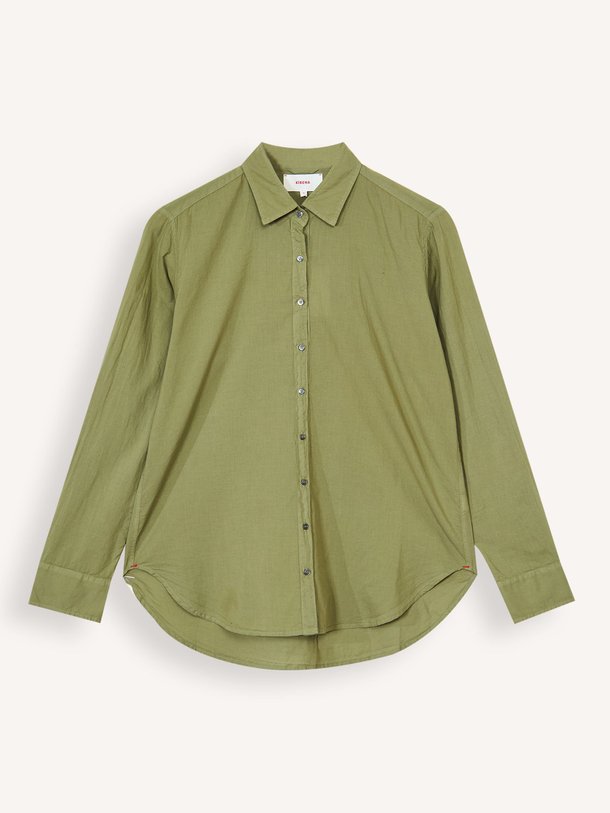 Ontdek de Beau katoenen blouse van Xirena in de kleur Groen bij Orangebag. Op werkdagen voor 21:45 besteld, morgen in huis.