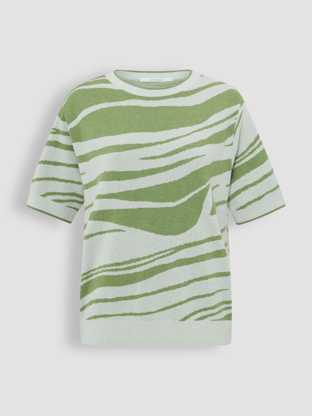 Ontdek de Wolmix top met dessin van Yaya in de kleur groen bij Orangebag. Op werkdagen voor 21:45 besteld, morgen in huis.