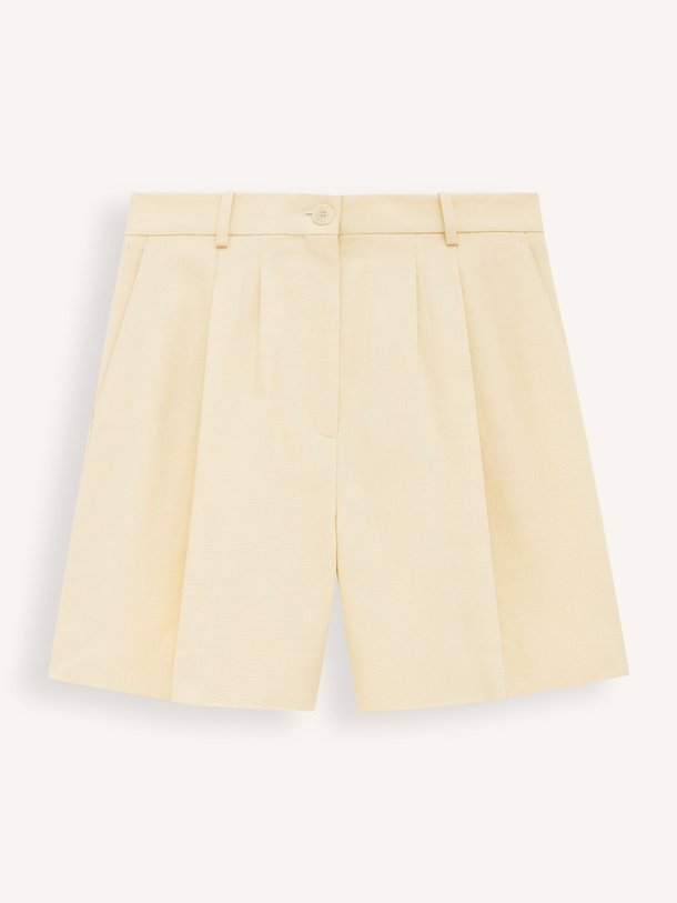 Ontdek de Brice viscosemix short van Anine Bing in de kleur Geel bij Orangebag. Op werkdagen voor 21:45 besteld, morgen in huis.