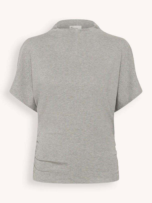 Ontdek de Nupti viscosemix top van My Essential Wardrobe in de kleur Lichtgrijs bij Orangebag. Op werkdagen voor 21:45 besteld, morgen in huis.