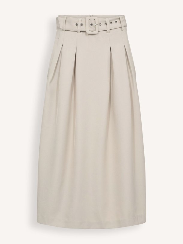 Ontdek de Luna geweven rok van Co'Couture in de kleur Taupe bij Orangebag. Op werkdagen voor 21:45 besteld, morgen in huis.