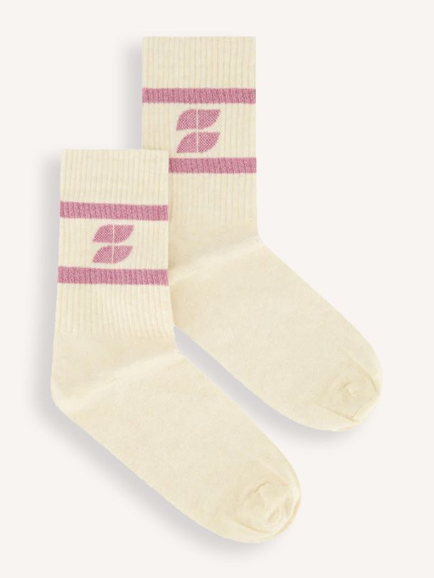 Ontdek de Katoenmix logo sokken van By-Bar in de kleur Roze bij Orangebag. Op werkdagen voor 21:45 besteld, morgen in huis.