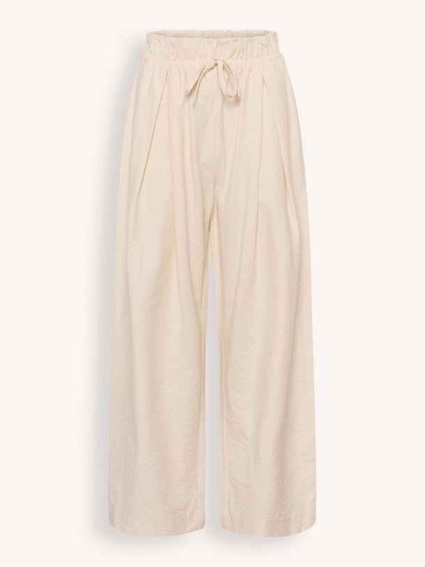 Ontdek de Emery, katoenmix wide leg broek van Karen By Simonsen bij Orangebag. Op werkdagen voor 21:45 besteld, morgen in huis.