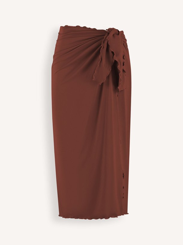 Ontdek de Henna Vibes jersey pareo van Cyell in de kleur Bruin bij Orangebag. Op werkdagen voor 21:45 besteld, morgen in huis.
