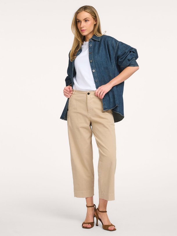 Ontdek de Rovea, organic cottonmix broek van Closed bij Orangebag. Op werkdagen voor 21:45 besteld, morgen in huis.