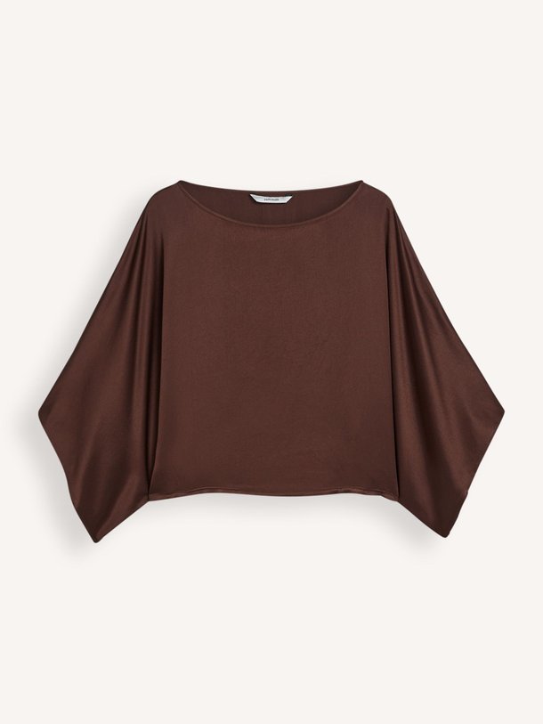 Ontdek de Geweven top van Summum in de kleur Bruin bij Orangebag. Op werkdagen voor 21:45 besteld, morgen in huis.
