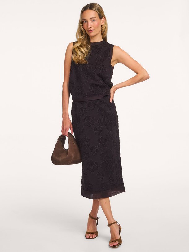 Ontdek de Daysee geweven rok van Second Female in de kleur Donkerbruin bij Orangebag. Op werkdagen voor 21:45 besteld, morgen in huis.