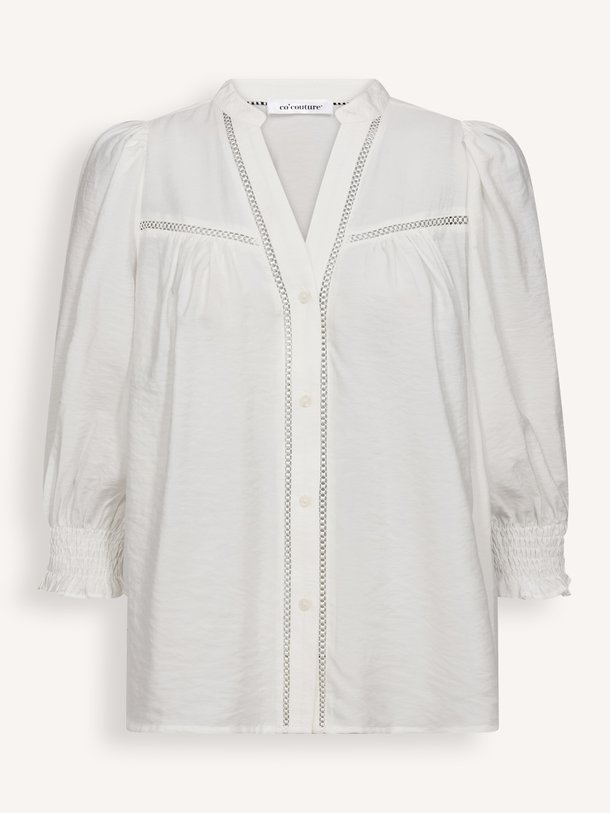 Co'Couture Callum geweven blouse - Wit Ontdek de Callum geweven blouse van Co'Couture in de kleur Wit bij Orangebag. Op werkdagen voor 21:45 besteld, morgen in huis.