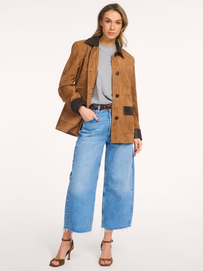 Ontdek de Ayla high waist barrel fit cropped jeans van Citizens of Humanity in de kleur Blauw bij Orangebag. Op werkdagen voor 21:45 besteld, morgen in huis.