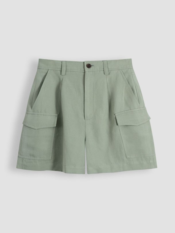 Ontdek de Viscose/linnenmix short van Woolrich in de kleur groen bij Orangebag. Op werkdagen voor 21:45 besteld, morgen in huis.