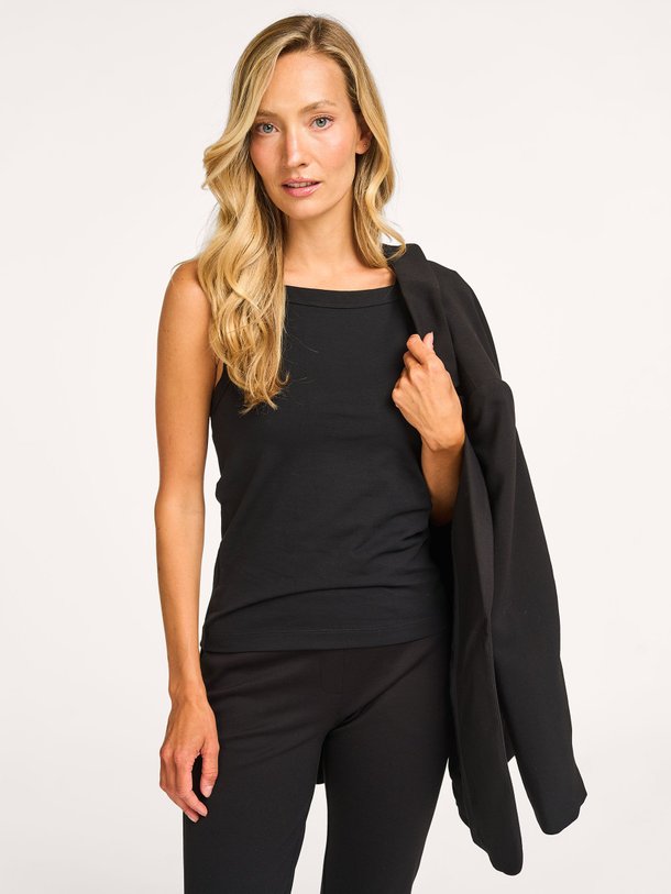 Ontdek de Dae katoenmix tanktop van Modstrom in de kleur zwart bij Orangebag. Op werkdagen voor 21:45 besteld, morgen in huis.