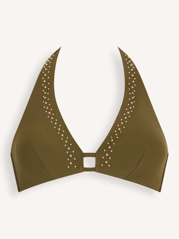 Ontdek de Summer Stars voorgevormde bikinitop van Aubade in de kleur Kaki bij Orangebag. Op werkdagen voor 21:45 besteld, morgen in huis.