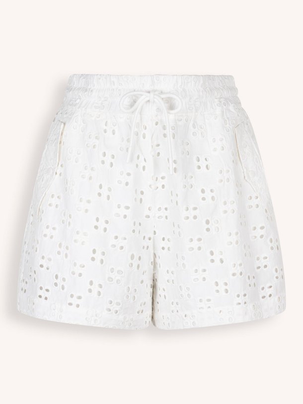 Ontdek de Treva geweven short met broderie van Dante 6 in de kleur wit bij Orangebag. Op werkdagen voor 21:45 besteld, morgen in huis.