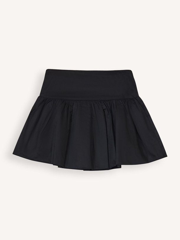 Ontdek de Poppy katoenmix poplin balloon rok van Co'Couture in de kleur zwart bij Orangebag. Op werkdagen voor 21:45 besteld, morgen in huis.
