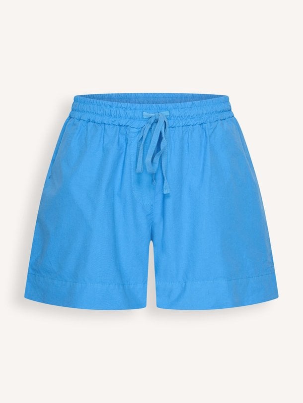 Ontdek de Lio katoenen short van By-Bar in de kleur Blauw bij Orangebag. Op werkdagen voor 21:45 besteld, morgen in huis.