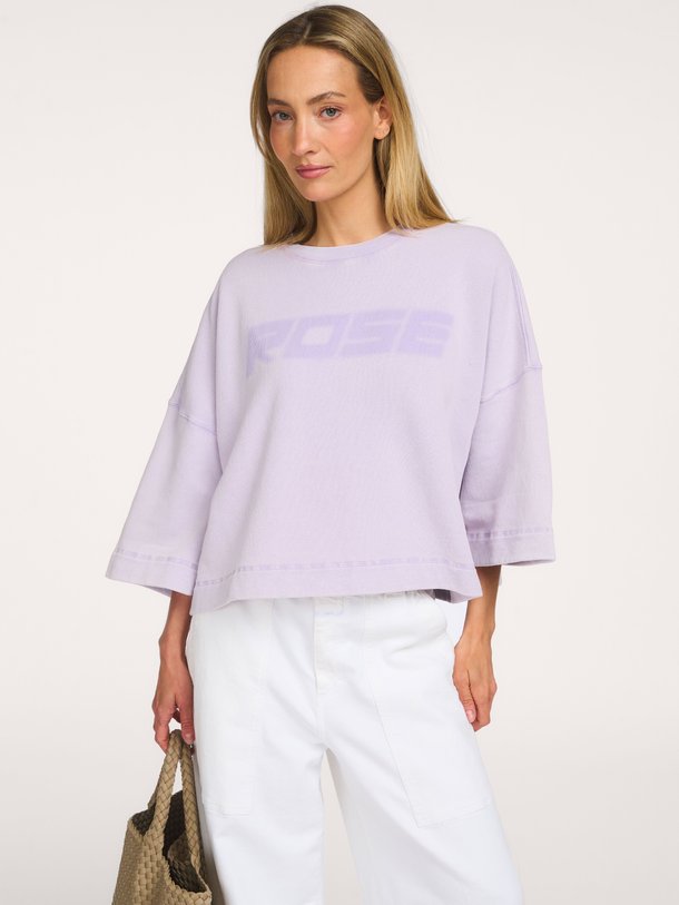 Ontdek de Farlol katoenen sweater van Bellerose in de kleur Lila bij Orangebag. Op werkdagen voor 21:45 besteld, morgen in huis.