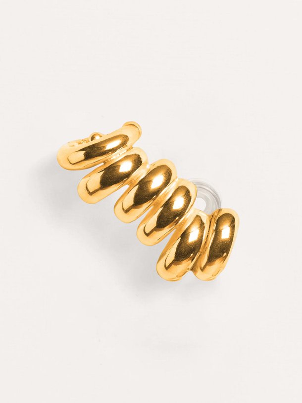 Ontdek de Vergulde earcuff van Wouters en Hendrix in de kleur Goudkleur bij Orangebag. Op werkdagen voor 21:45 besteld, morgen in huis.