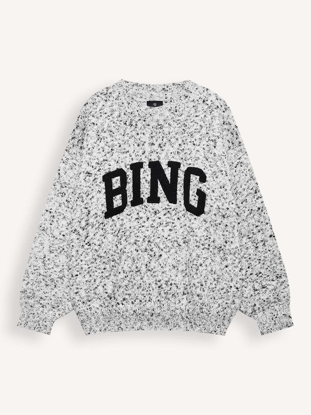 Ontdek de Sydney alpacamix gemêleerde trui met logo van Anine Bing in de kleur Wit bij Orangebag. Op werkdagen voor 21:45 besteld, morgen in huis.