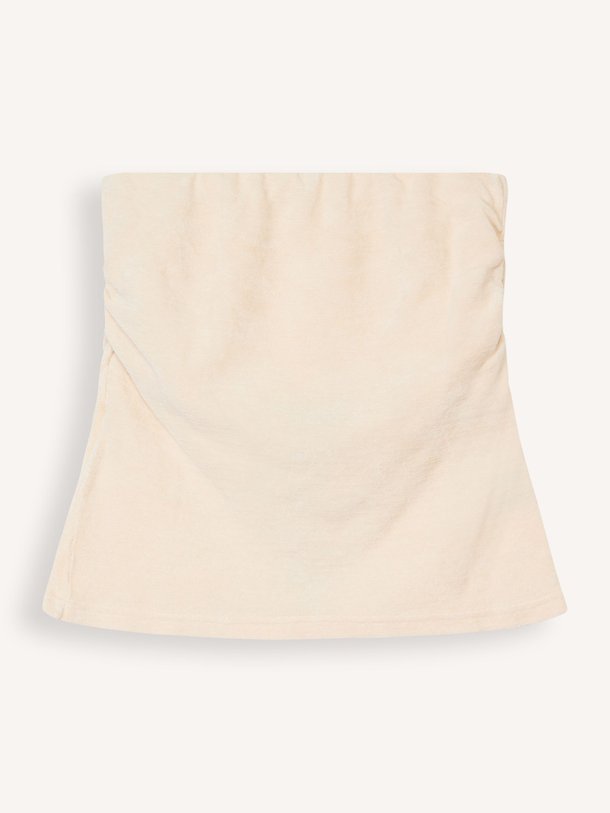 Ontdek de Katoenen badstof strapless top van Speezys in de kleur ecru bij Orangebag. Op werkdagen voor 21:45 besteld, morgen in huis.