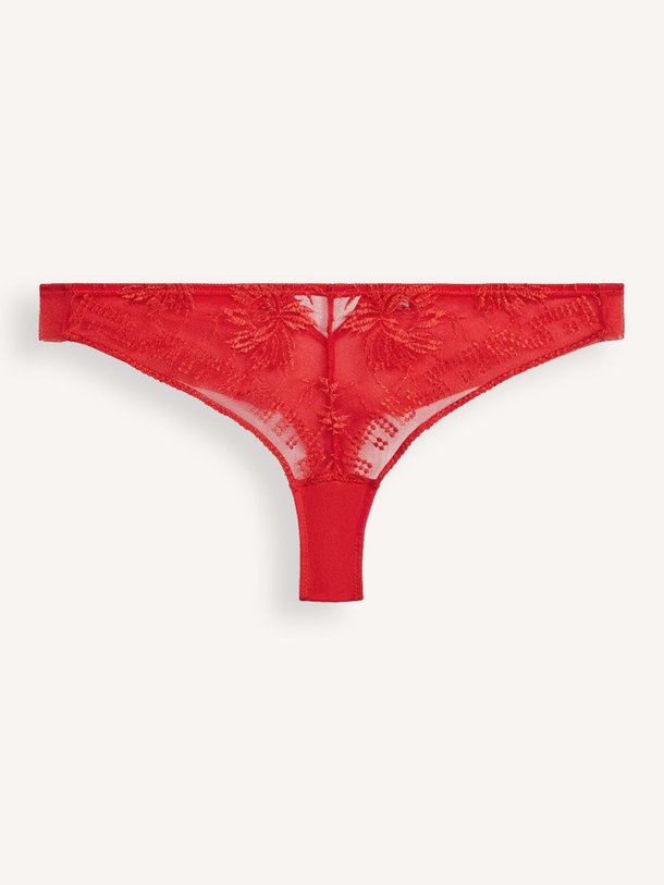 Ontdek de Rules of Attraction mesh tanga van Aubade in de kleur rood bij Orangebag. Op werkdagen voor 21:45 besteld, morgen in huis.