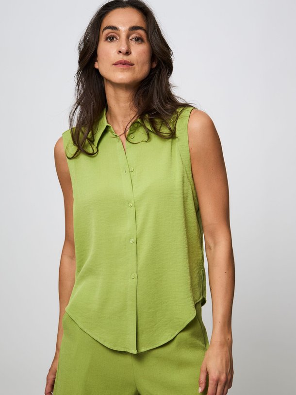 Ontdek de Babs viscosemix blouse van Freebird in de kleur appelgroen bij Orangebag. Op werkdagen voor 21:45 besteld, morgen in huis.