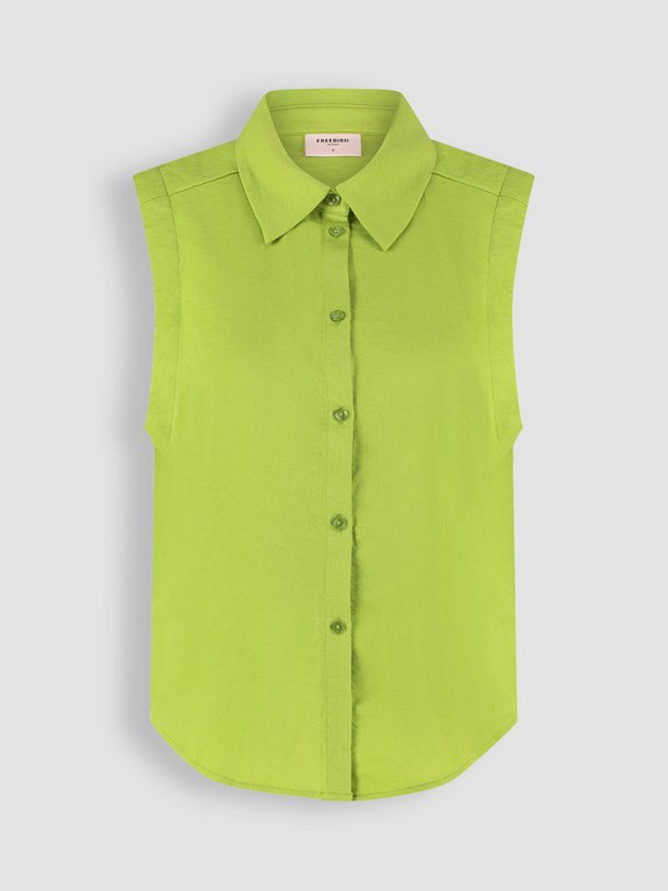 Ontdek de Babs viscosemix blouse van Freebird in de kleur appelgroen bij Orangebag. Op werkdagen voor 21:45 besteld, morgen in huis.