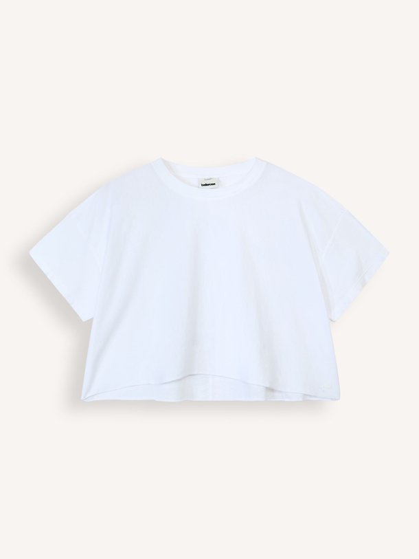 Ontdek de Farpy katoenen T-shirt van Bellerose in de kleur Wit bij Orangebag. Op werkdagen voor 21:45 besteld, morgen in huis.